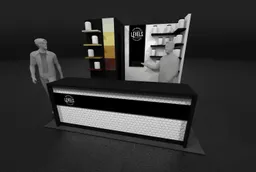10x10 Inline booth design by Condit Exhibits
